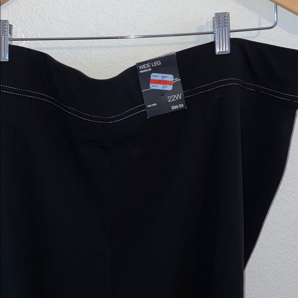 INC Plus Size Slit-Front Pants - Picture 4 of 7